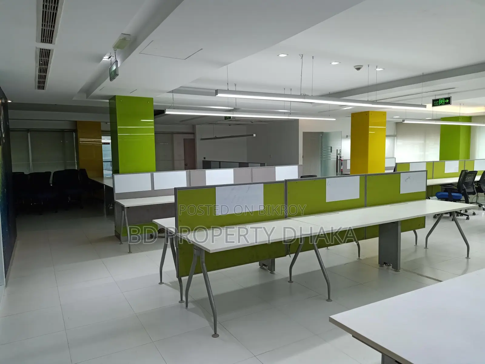9500sqft Decorated Office Space Rent in Gulshan Avenue in Gulshan