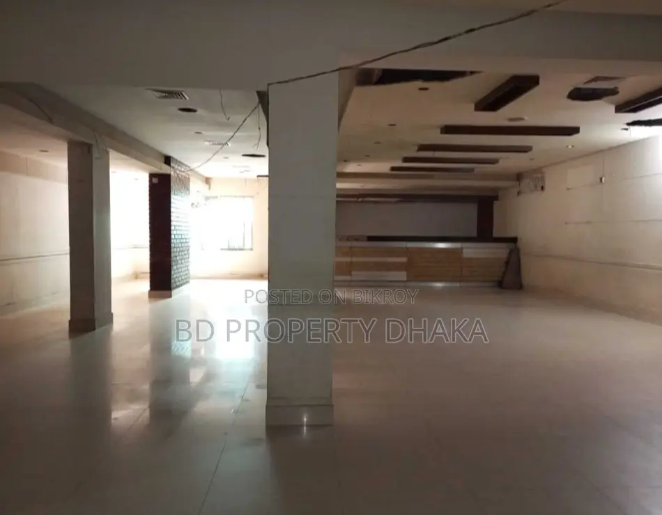 3000sqft Nicely open Commercial property rent in Gulshan Avenue in Gulshan