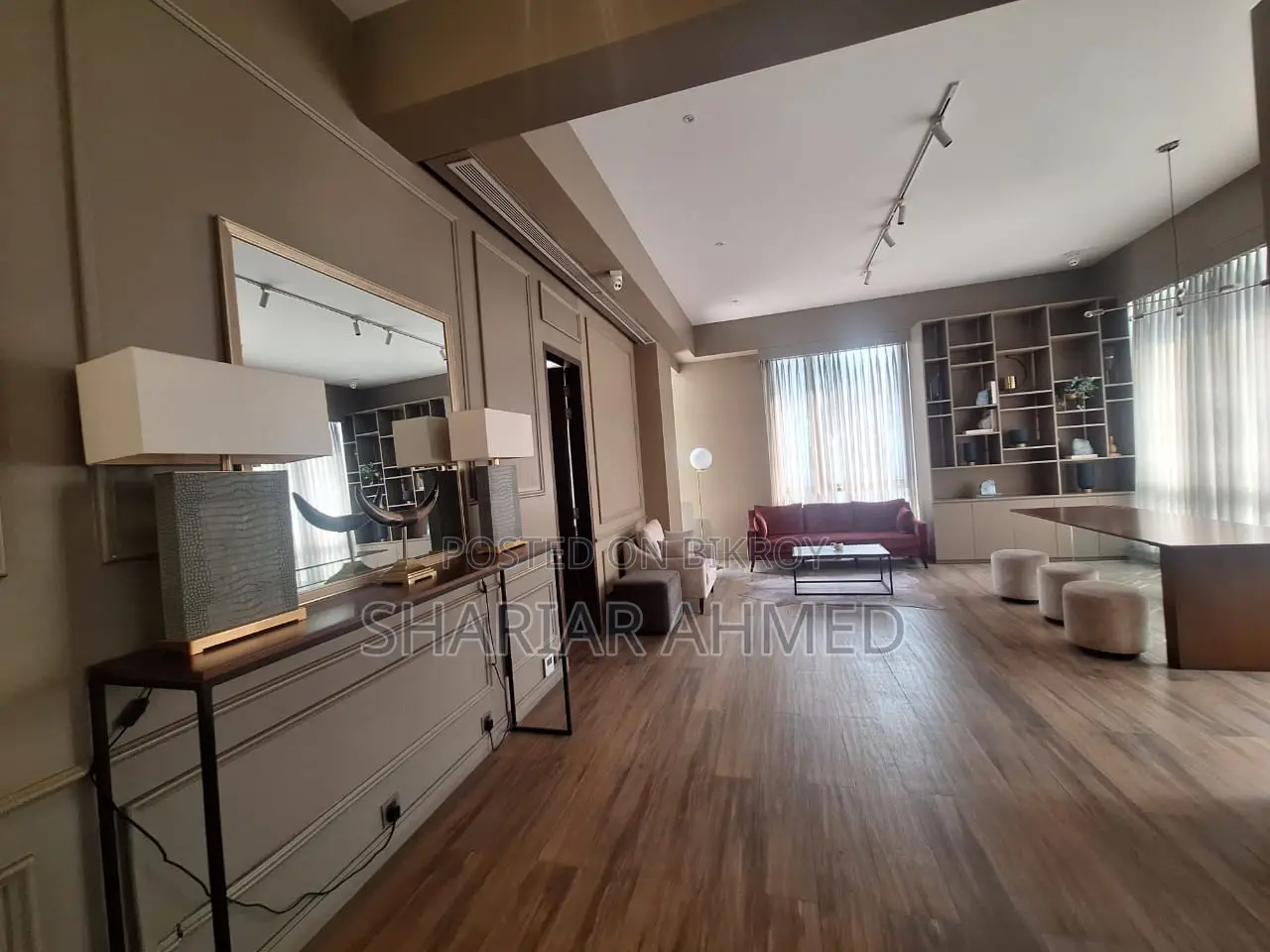 GYM-POOL 2450 Sqft 3-Bed Furnished Flat for Rent in Gulshan in Gulshan