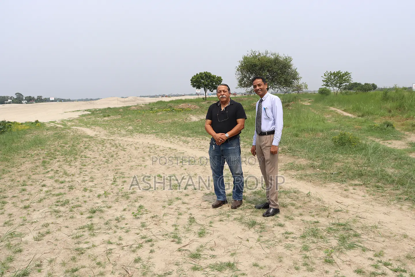 Ready-to-build plots for sale opposite Dhaka Airport in Uttara