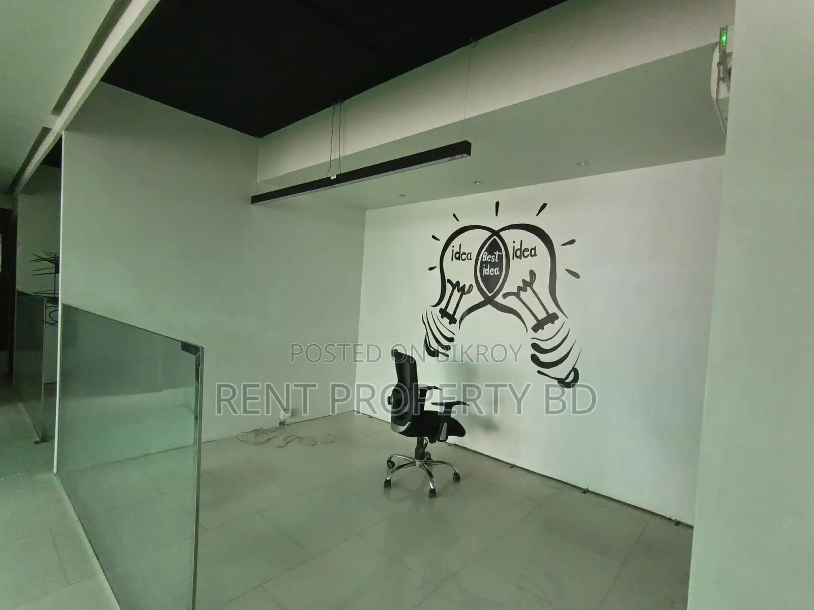 1500 Sft Office Space Rent At Gulshan-2 in Gulshan