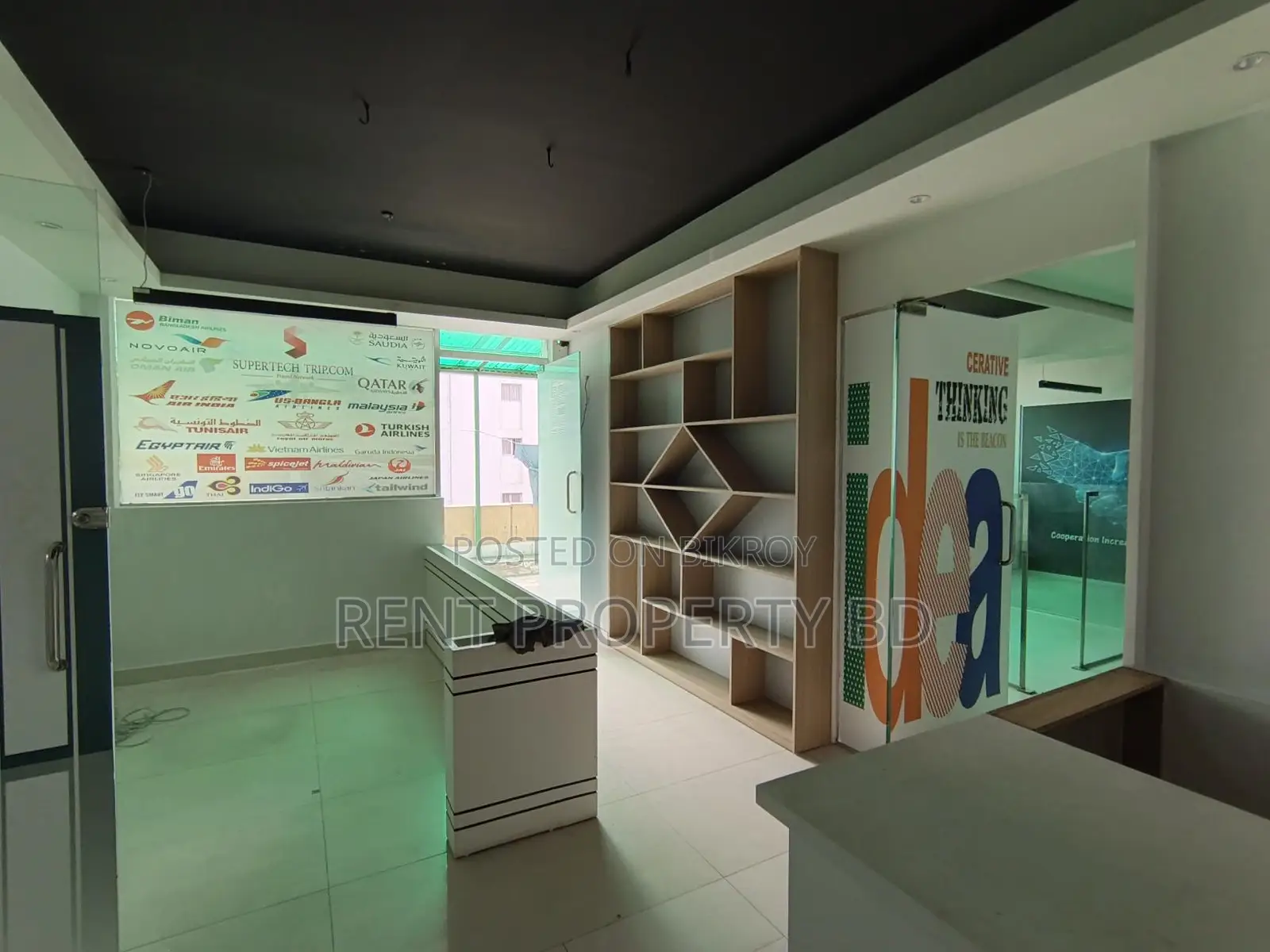 1500 Sft Office Space Rent At Gulshan-2 in Gulshan