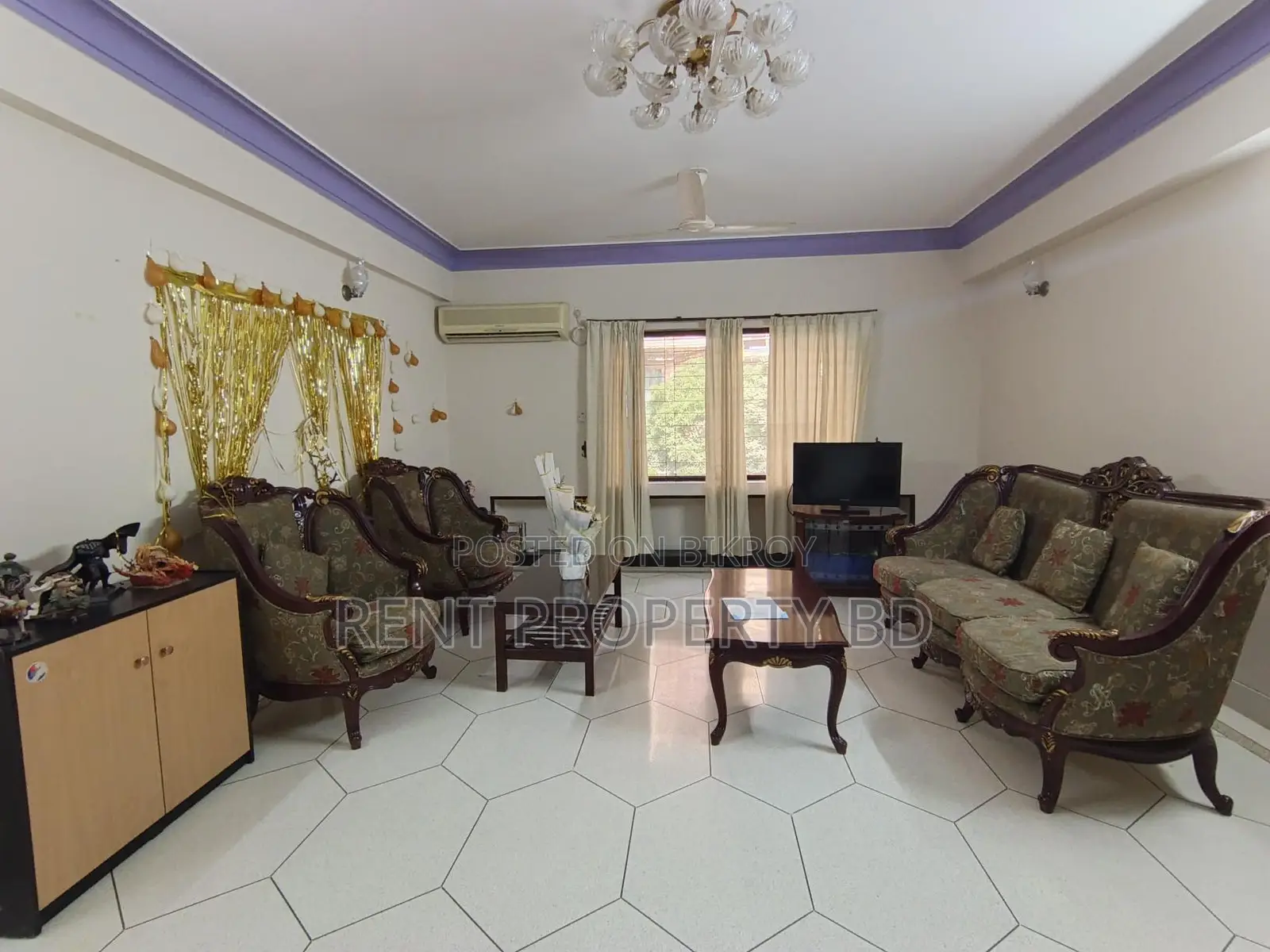 4 Bed Fully Furnished Apartment Rent At Gulshan-2 in Gulshan