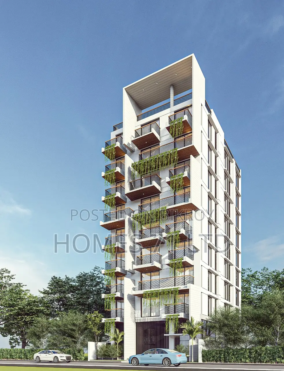 Ongoing 2850sft flat for sale with long installment facility in Dhaka