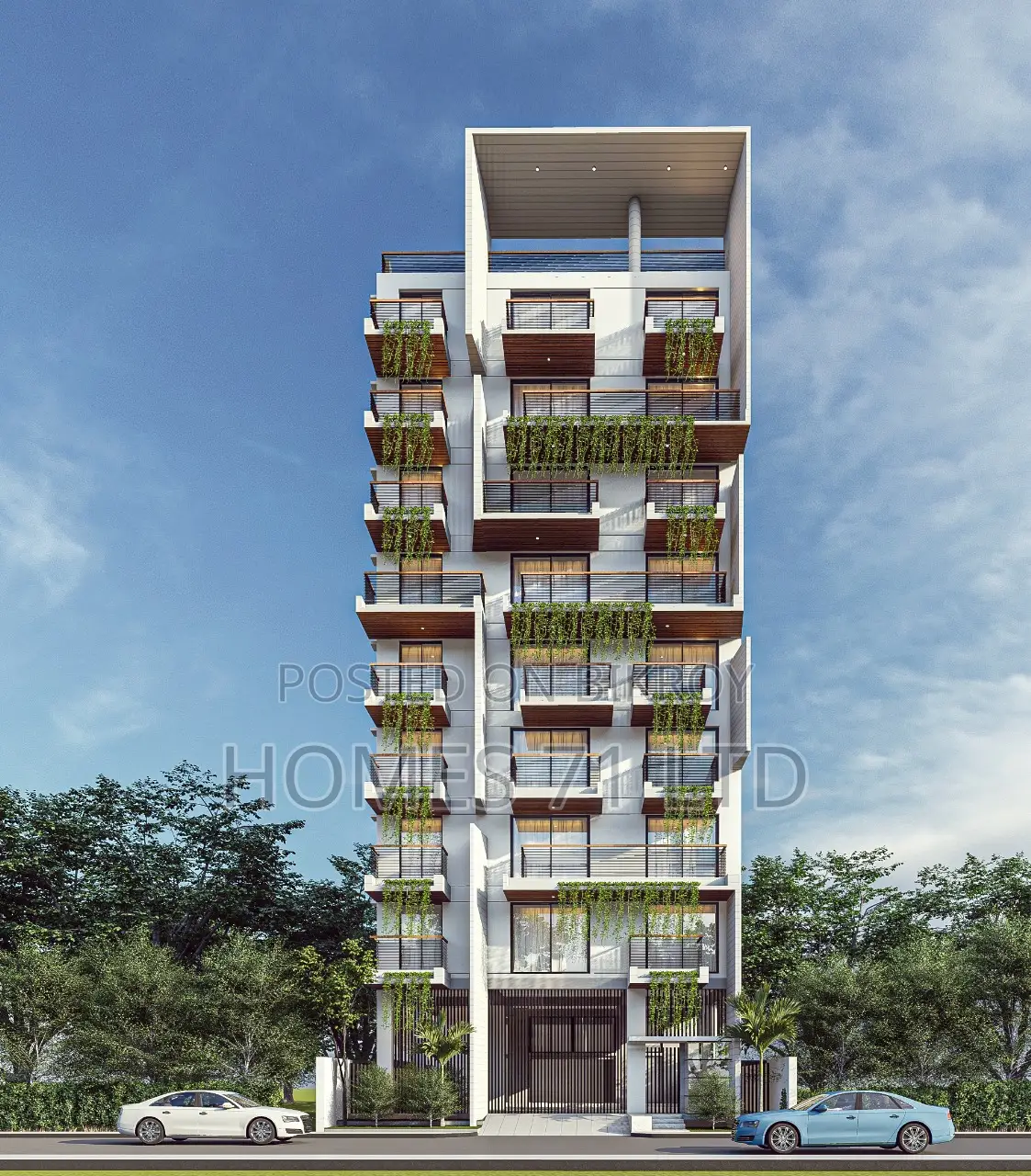 Ongoing 2850sft flat for sale with long installment facility in Dhaka