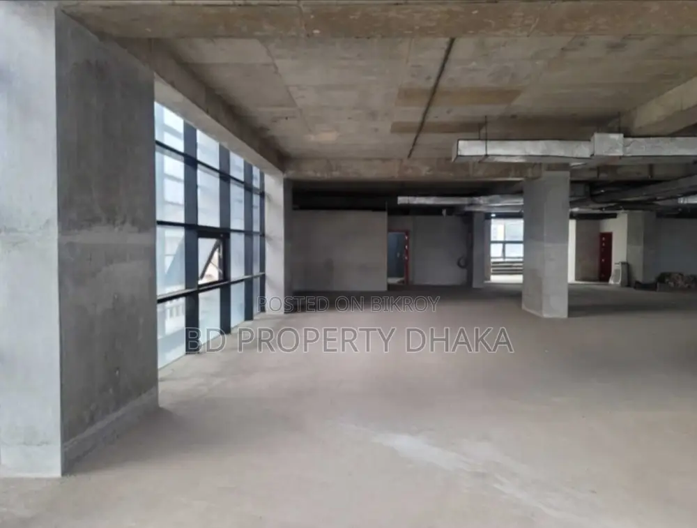 25500sqft open Brand New Central A.c Commercial Space Rent in Gulshan in Gulshan