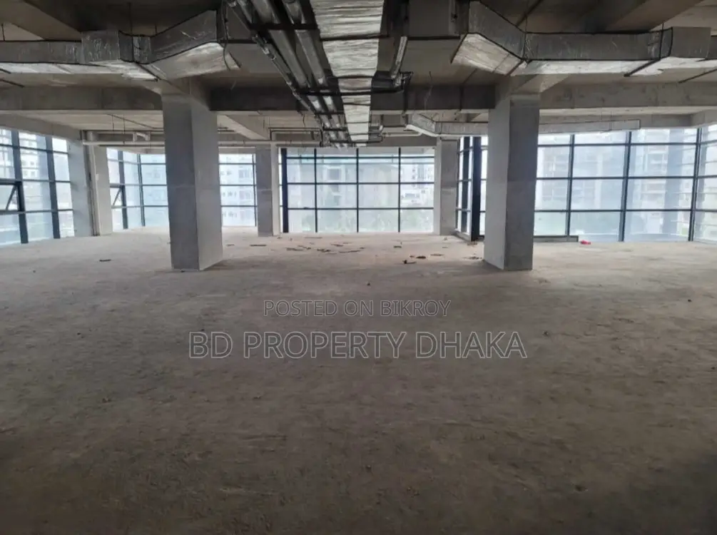 25500sqft open Brand New Central A.c Commercial Space Rent in Gulshan in Gulshan