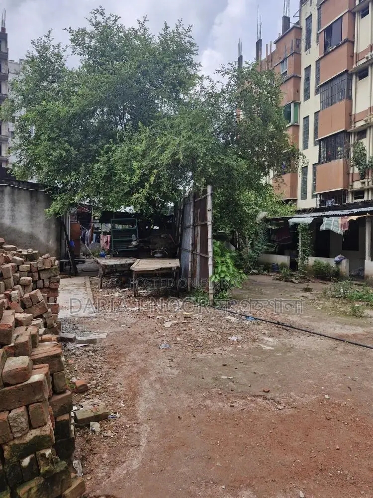 8.5 Katha Boundary-Walled Land for Sale Near Hatirjheel. in Mogbazar