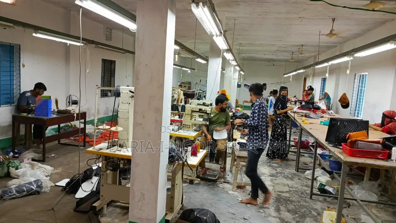 Bag Factory with land and building for sale on 3 katha land in Savar in Savar