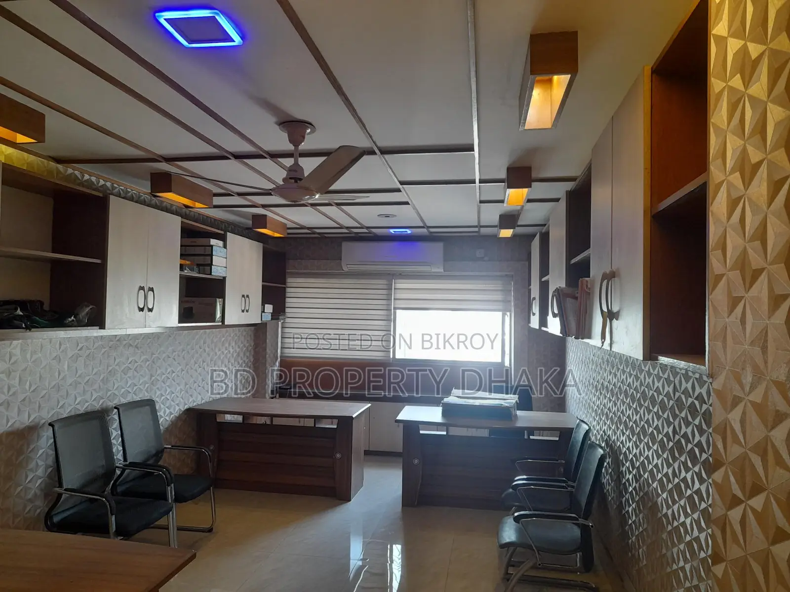 2450 Sqft Semi Furnished Nice Office Space Rent in Banani in Banani