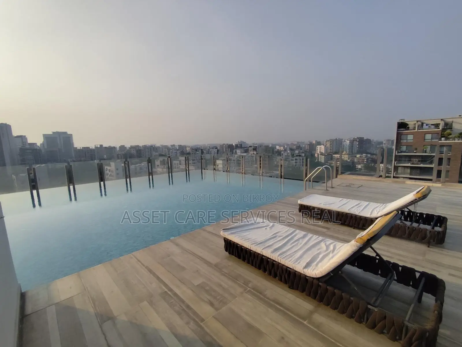 North Gulshan 4-Bedroom Apartment for Rent with Gym and Pool in Gulshan