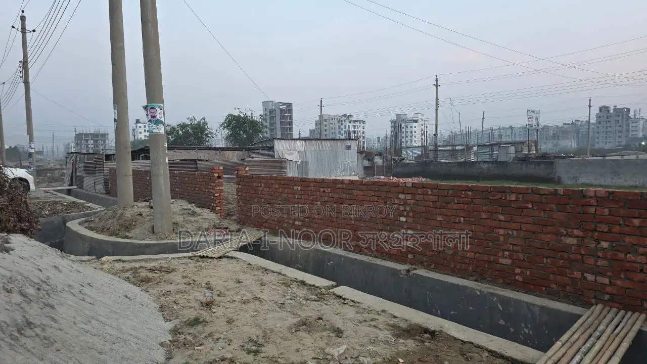 Twin 3+3 = 6 Katha plots for sale adjacent to 60ft road in Sector 17 (Uttara) in Uttara