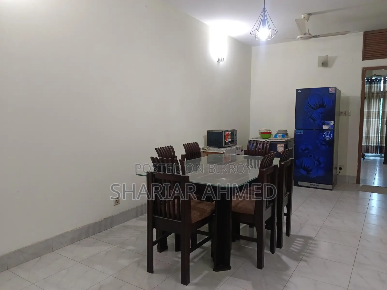 2440 Sqft 3 Bed Full-Furnished Apartment For Rent In Gulshan 1 in Gulshan