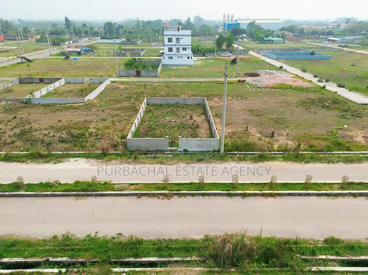 On 150ft, East Facing, 10 Katha Plot In Sec#17 in Purbachal