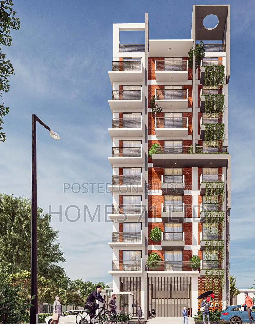 2850 sft Lakeview Flat for Sale in Dhaka