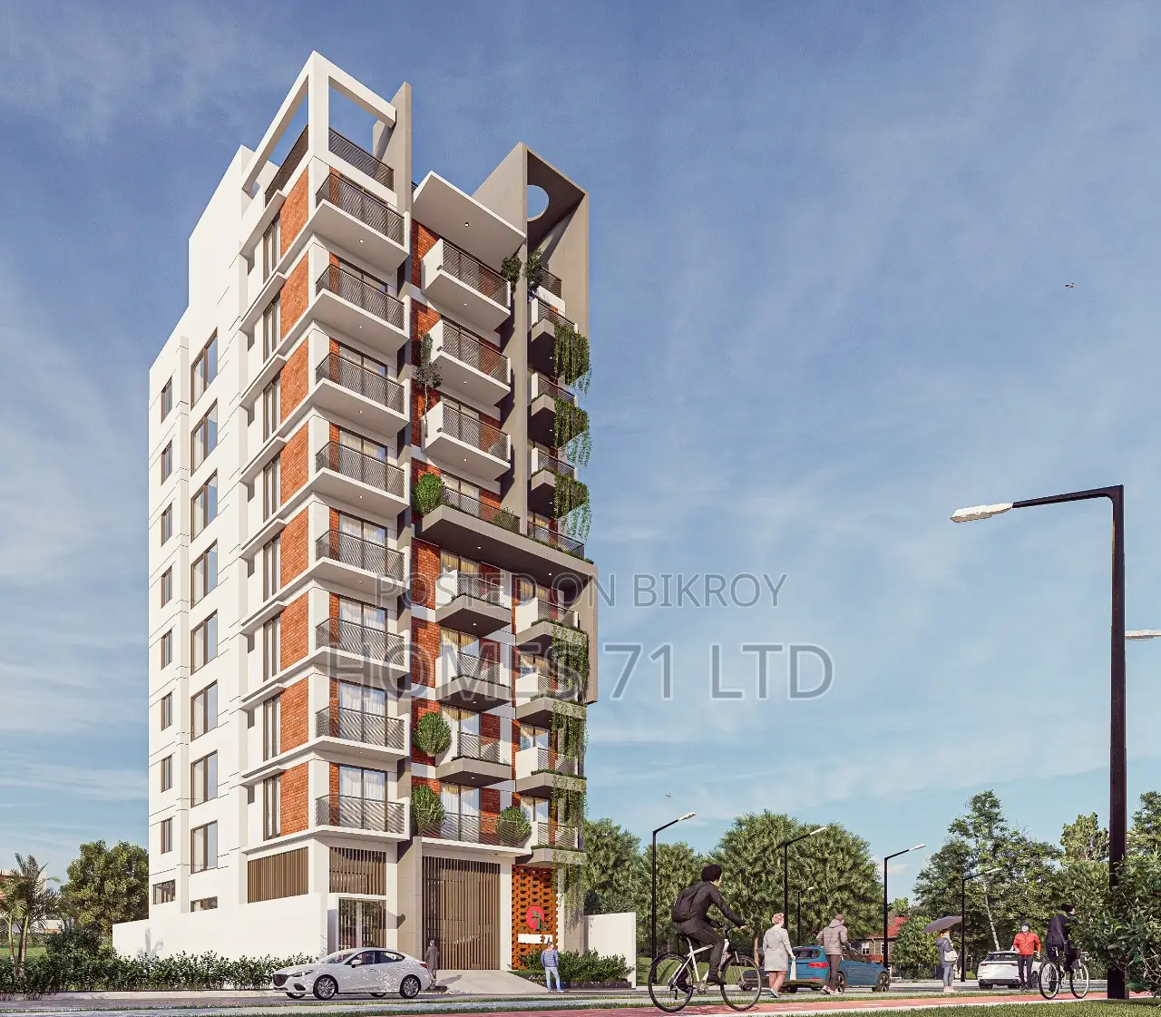 2850 sft Lakeview Flat for Sale in Dhaka
