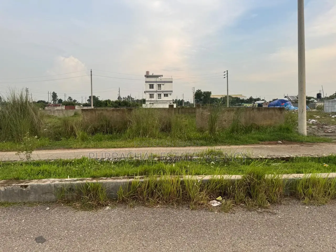 Front 75ft, East Facing, 5 Katha Plot in Sec#8 in Purbachal