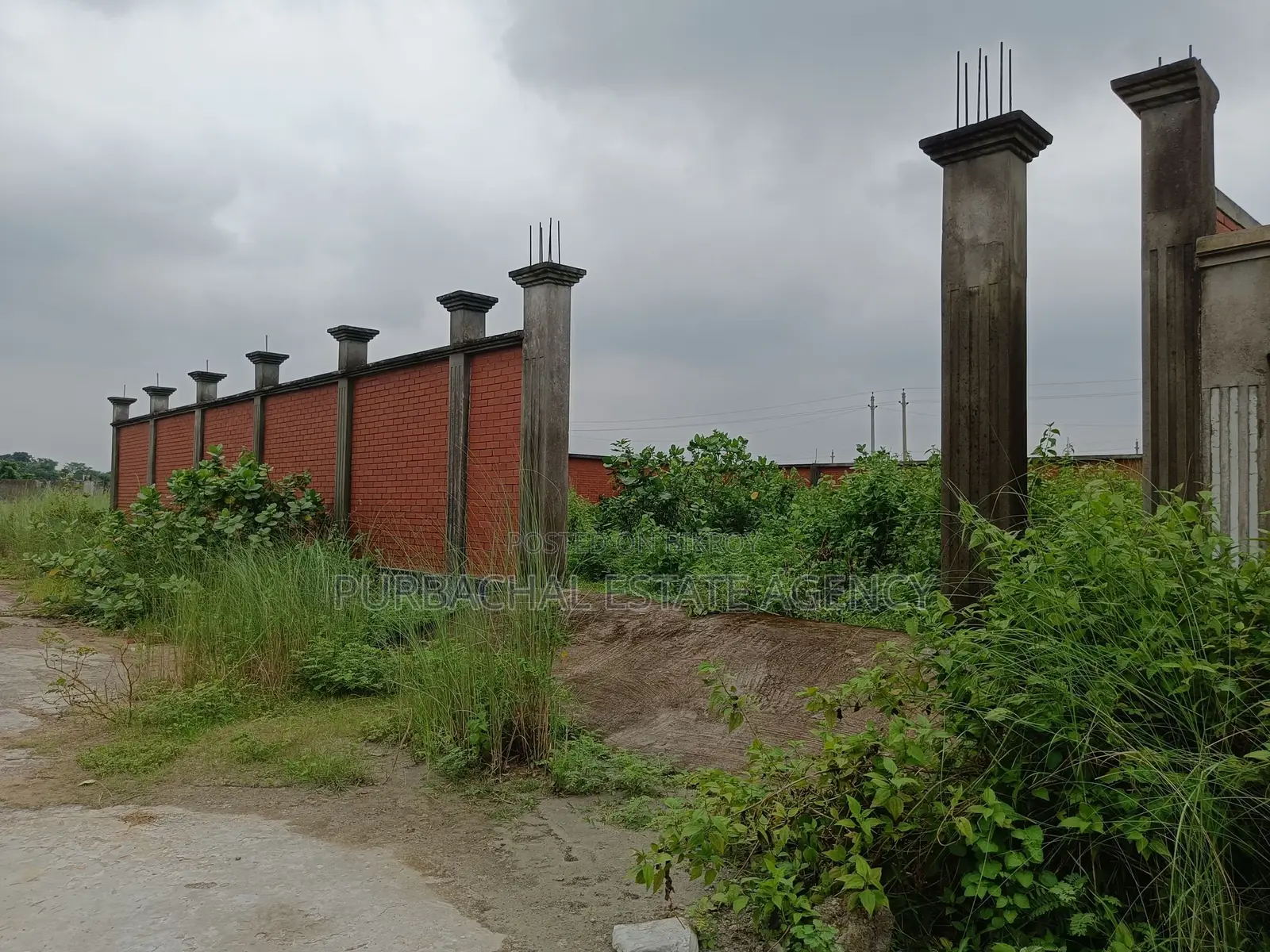 Near Play-lot, Front 30ft/54ft Corner, 3 Katha Plot In Sec#15 in Purbachal