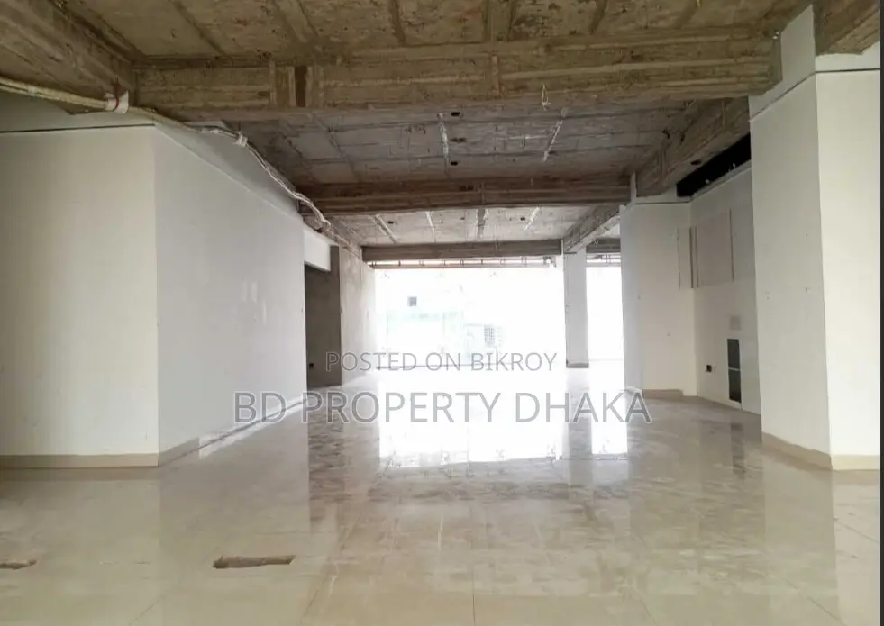 3500 Sqft Brand New Open Commercial Space Rent in Gulshan in Gulshan