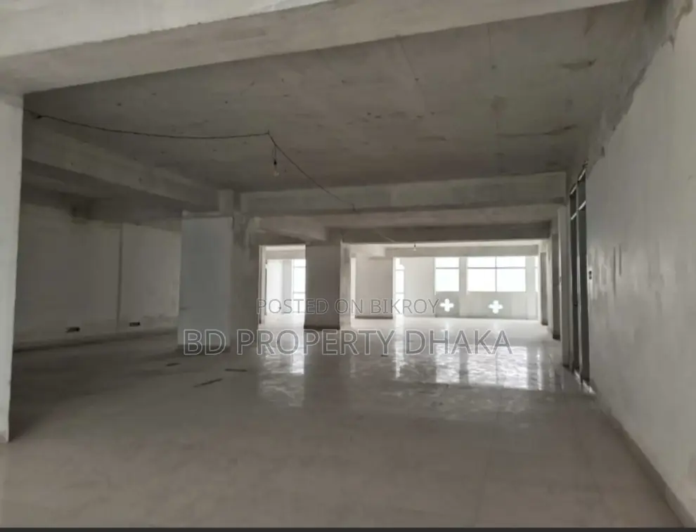 11000 Sqft Open Commercial Space Rent in Mohakali in Mohakhali