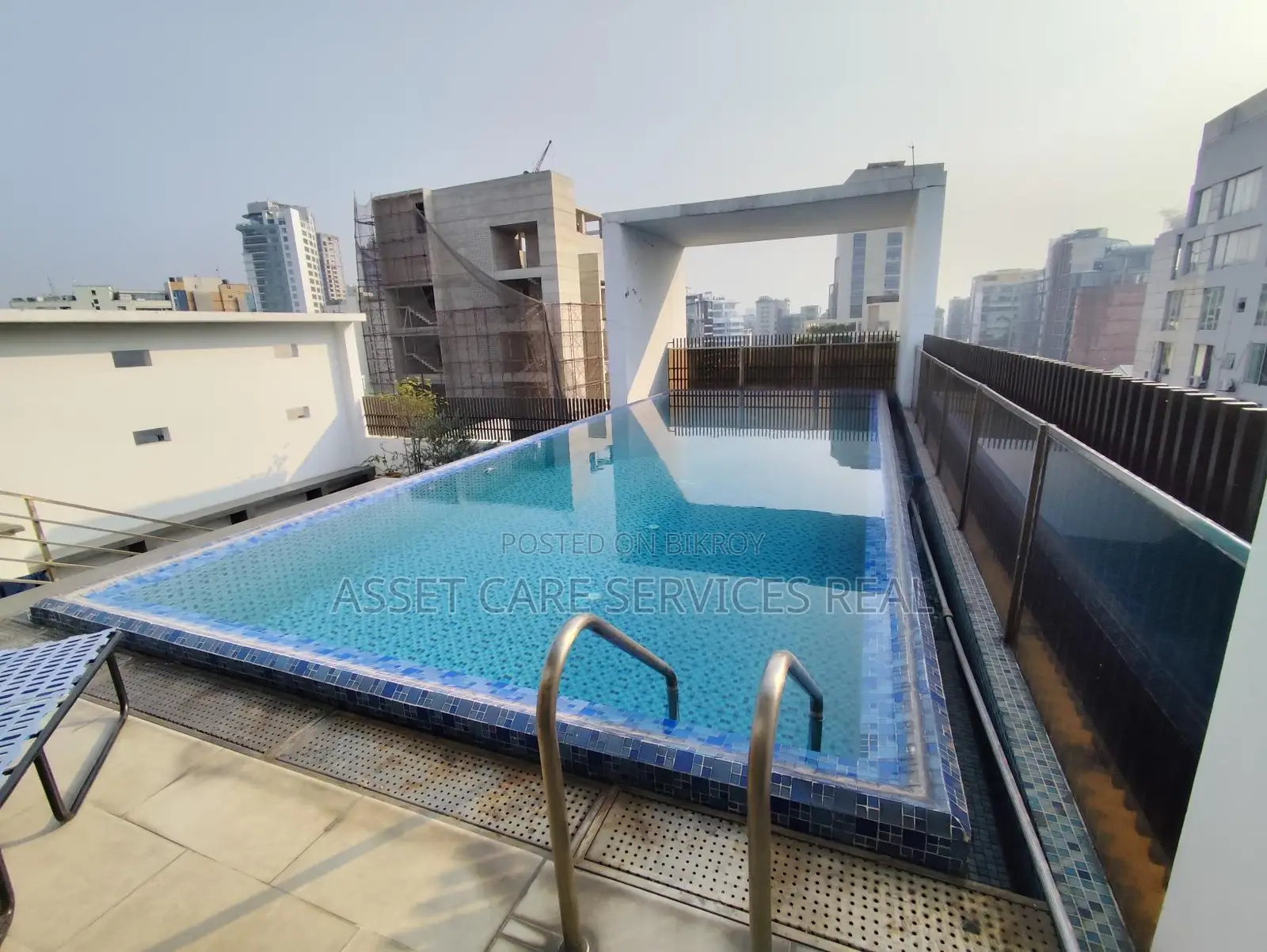 North Gulshan 4-Bedroom Semi-Furnished Apartment for Rent with Gym and Pool in Gulshan