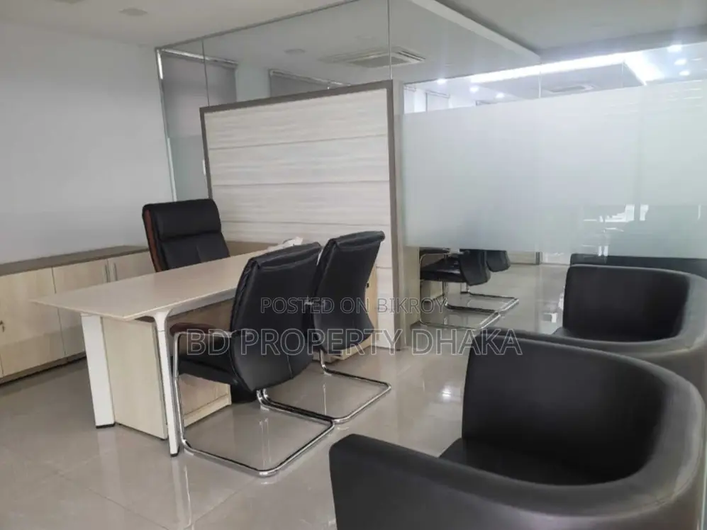 4500sqft New Modern furnished commercial space rent in Gulshan Avenue in Gulshan