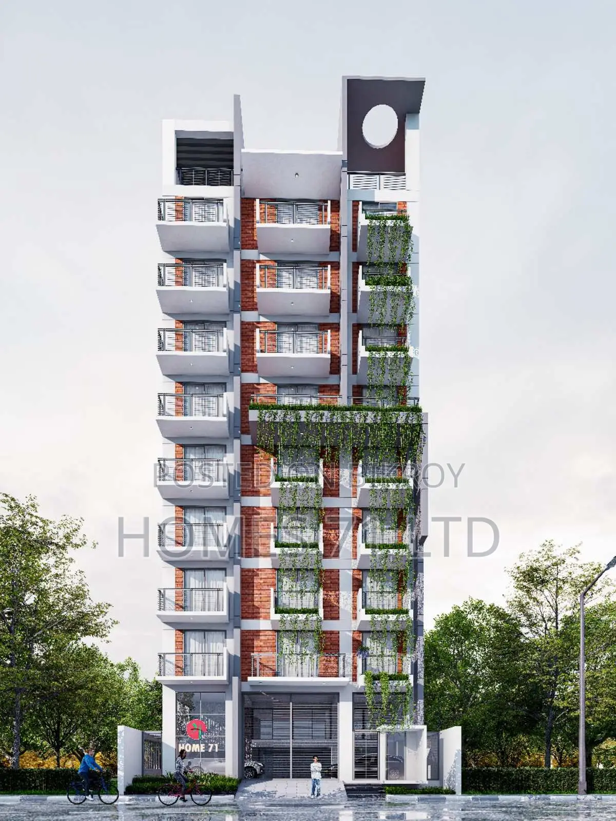 South Facing Lake View Flat for Sale in Dhaka