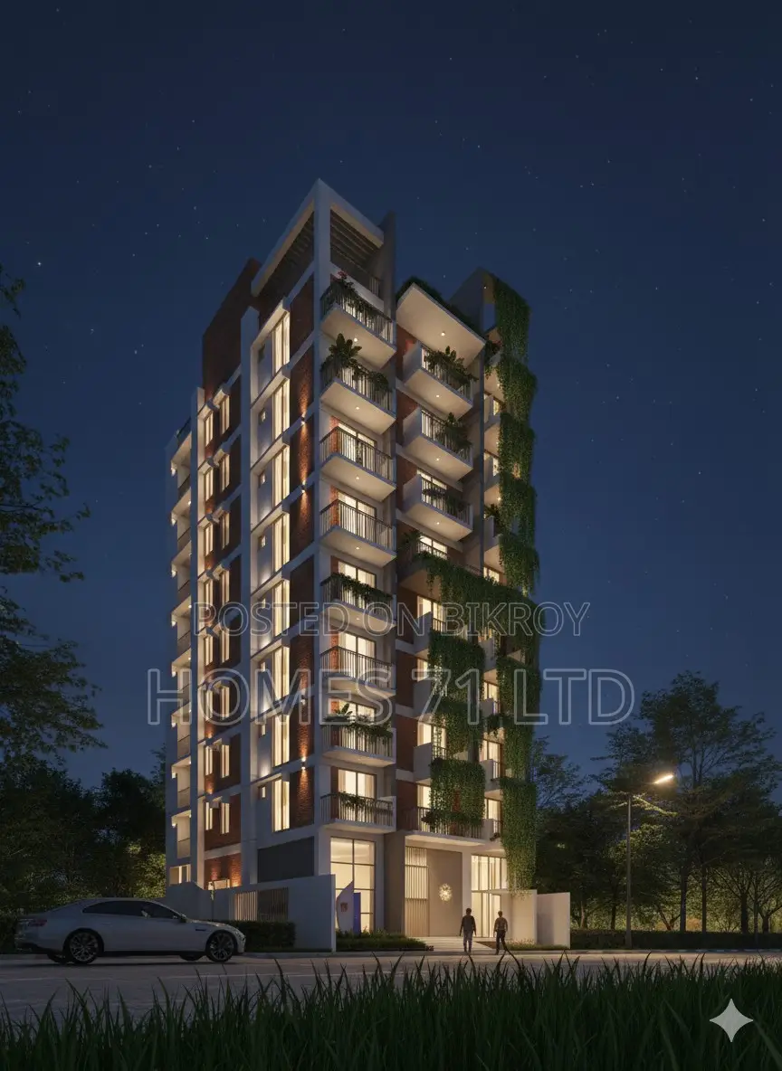 South Facing Lake View Flat for Sale in Dhaka