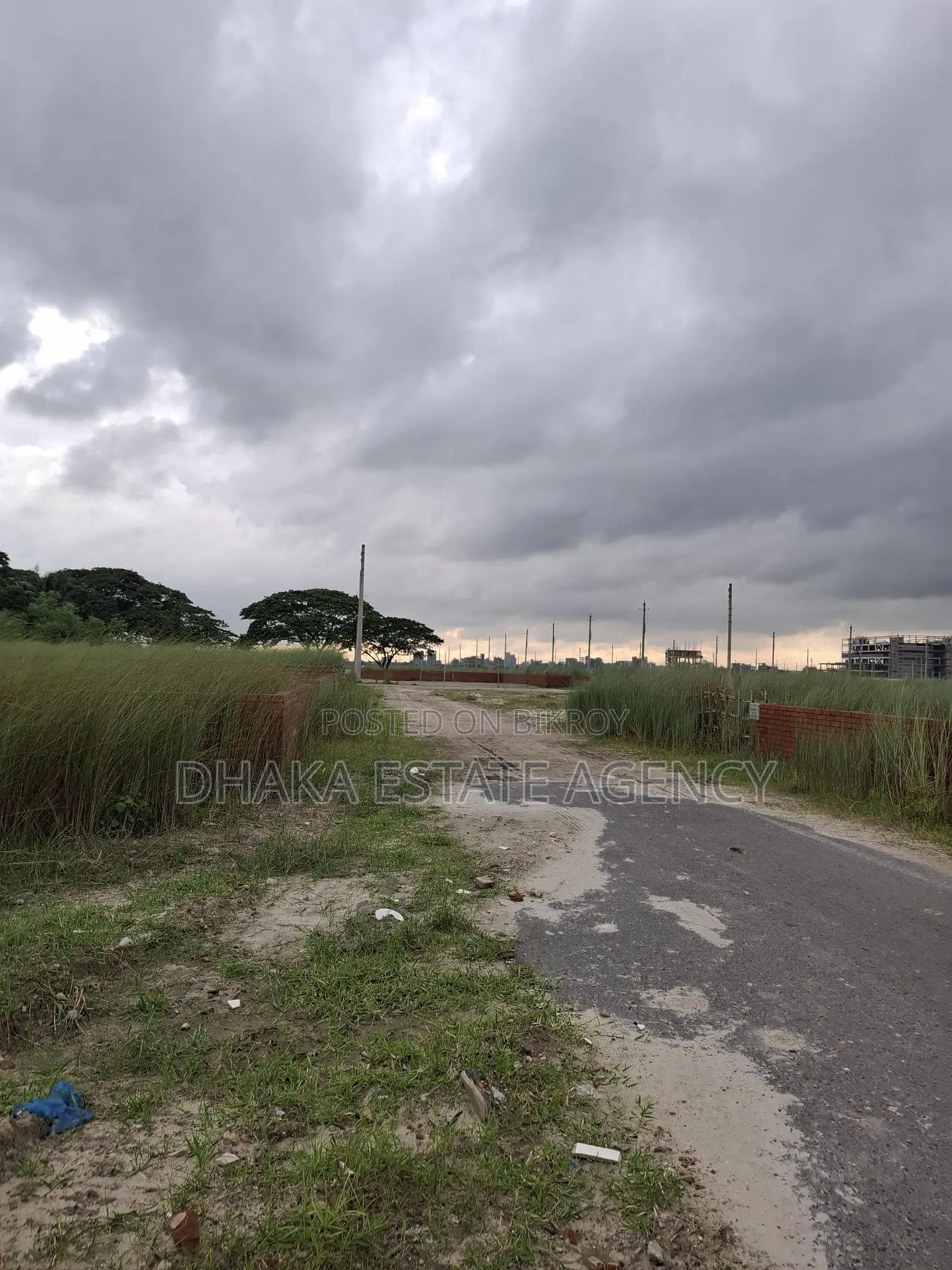 Bashundhara Block=P, 60 Feet Road 5 Katha Plot Sale in Basundhara