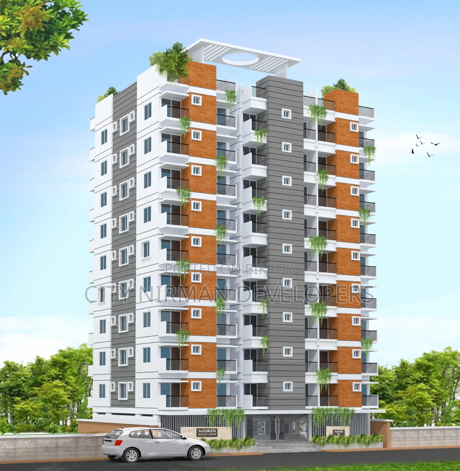 "Nirman River View" 1330sqft Flat Sale in Mohammadpur! in Mohammadpur