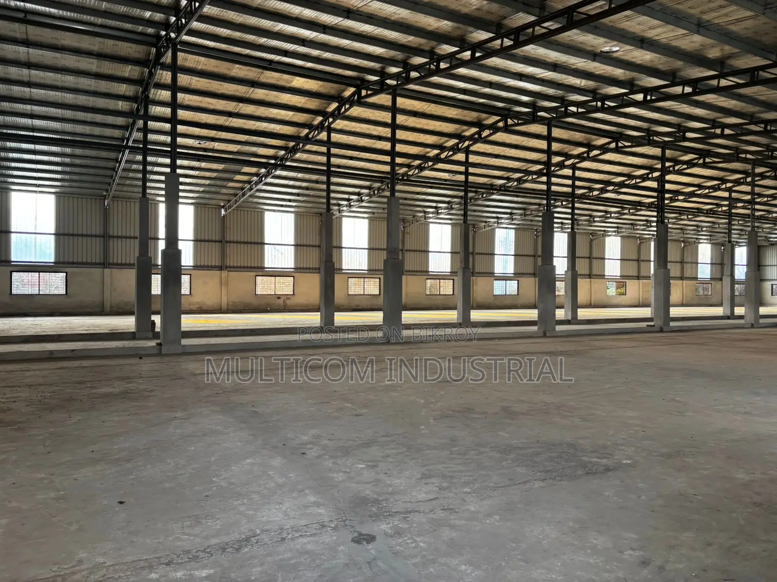 44000 Sqft. Industrial Factory Cum Warehouse Shed at Bhaluka in Valuka