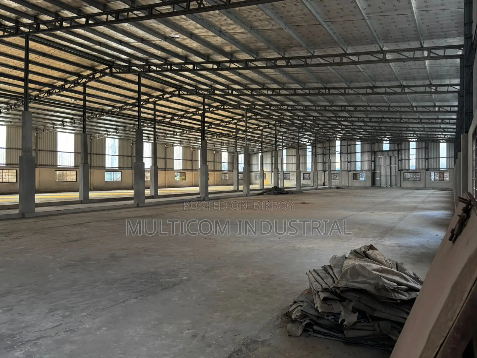 44000 Sqft. Industrial Factory Cum Warehouse Shed at Bhaluka in Valuka