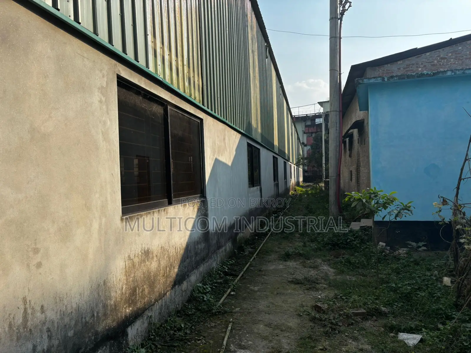 44000 Sqft. Industrial Factory Cum Warehouse Shed at Bhaluka in Valuka