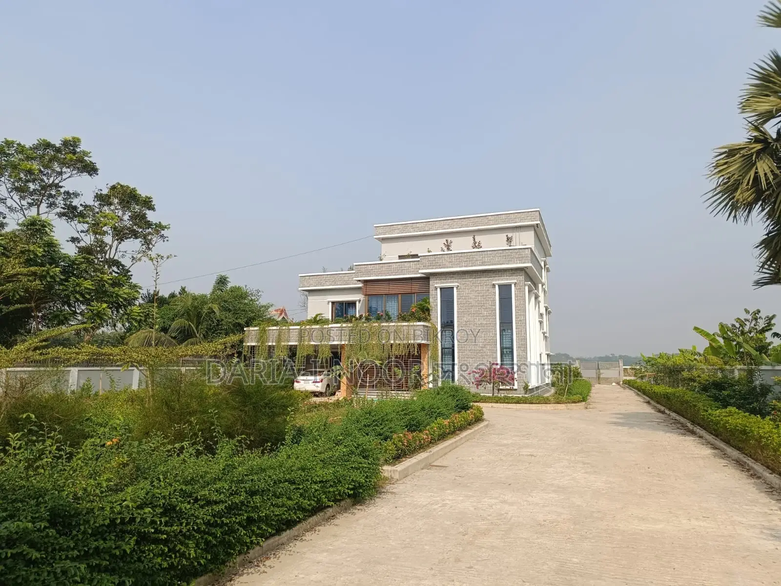 Duplex House on 16 Bigha Land in Zajira Naodoba with Fruit Orchard and Pond in Shariatpur