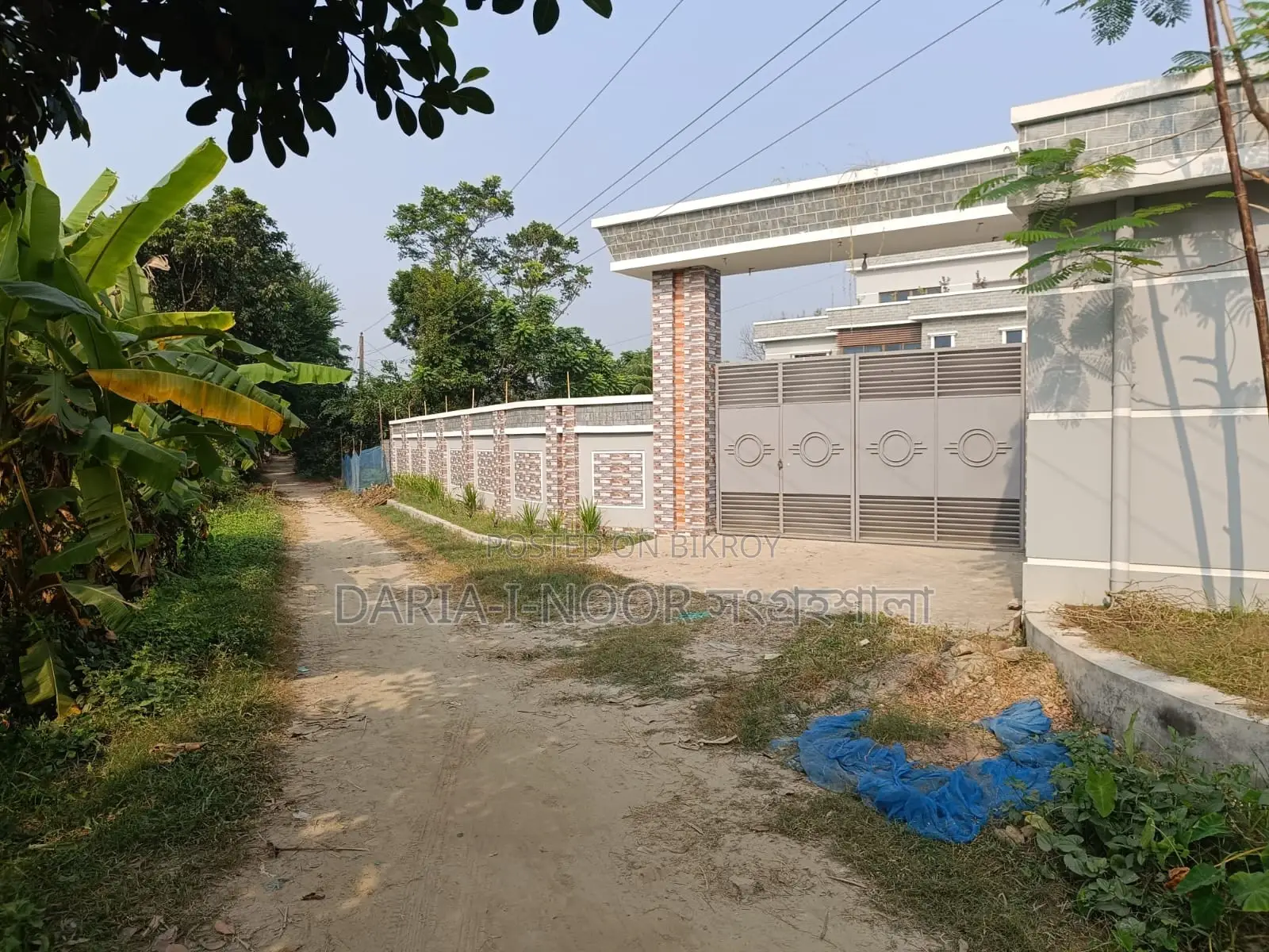 Duplex House on 16 Bigha Land in Zajira Naodoba with Fruit Orchard and Pond in Shariatpur