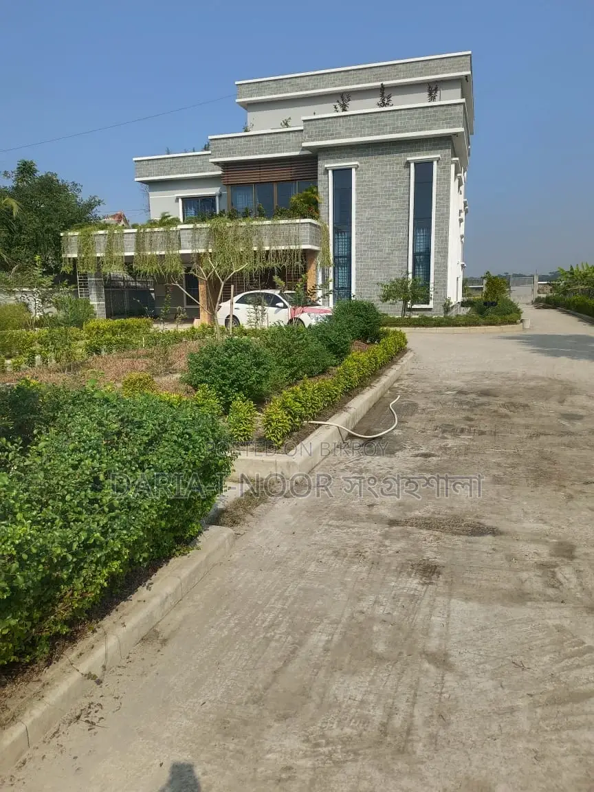 Duplex House on 16 Bigha Land in Zajira Naodoba with Fruit Orchard and Pond in Shariatpur