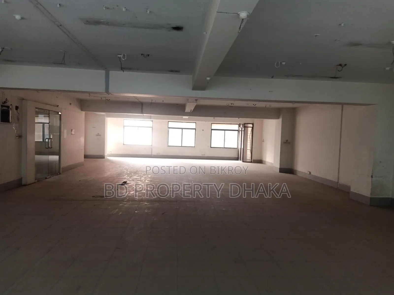 4500 Sqft Open Commercial Space Rent in Mohakali in Mohakhali