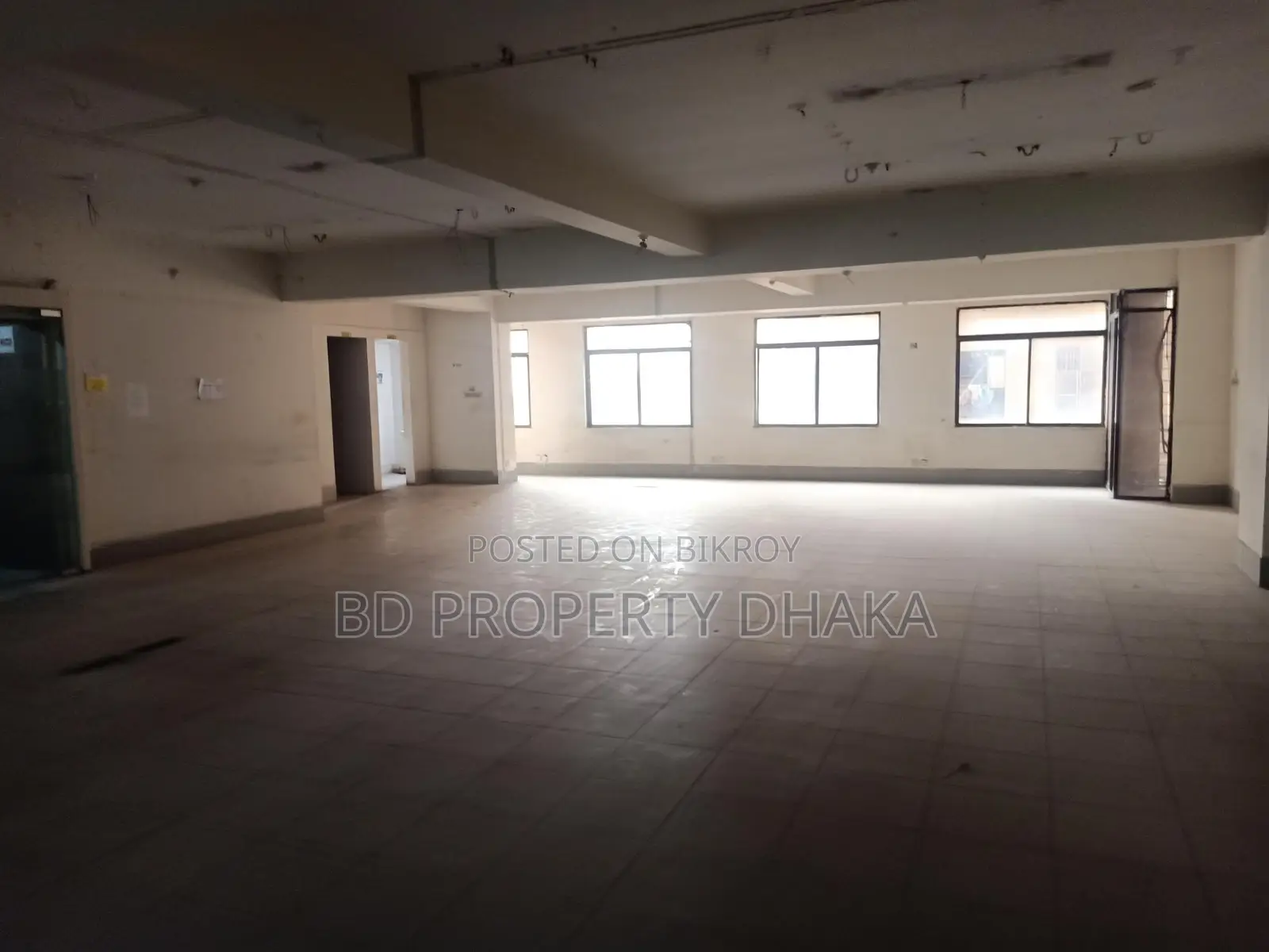 4500 Sqft Open Commercial Space Rent in Mohakali in Mohakhali