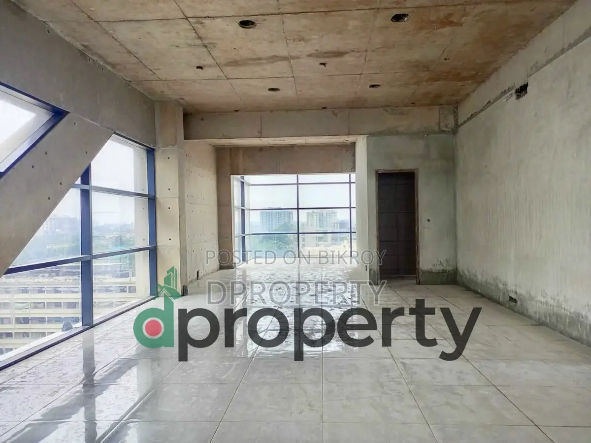 Full Faiface Commercial spache Brand New Building rent at Banani in Banani