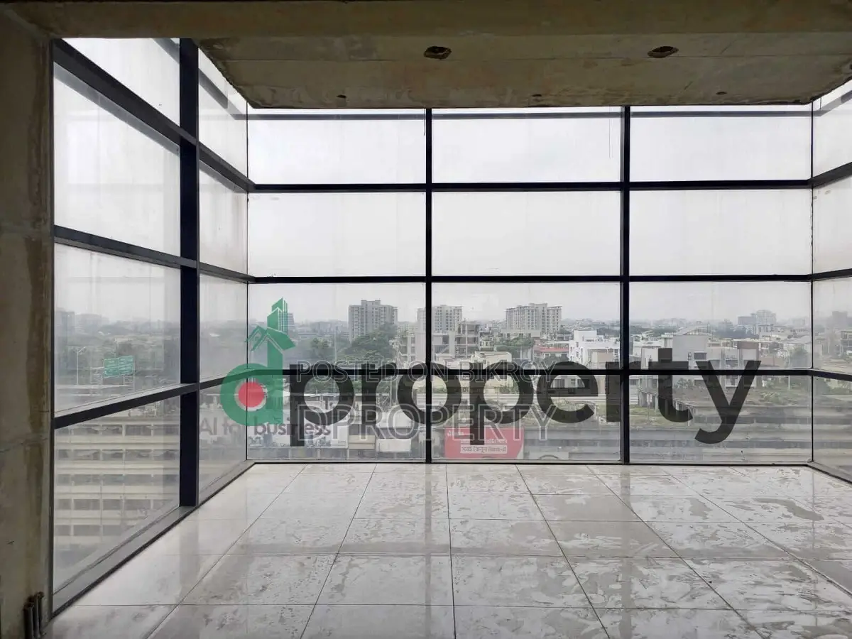 Full Faiface Commercial spache Brand New Building rent at Banani in Banani