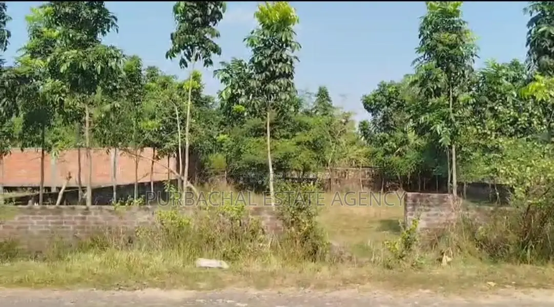 South Facing, 7.5 Katha Plot In Sec#25 in Purbachal