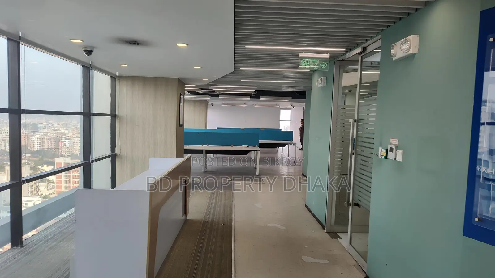 6068 Sqft Open Semi Furnished Commercial Space Rent in Gulshan Avenue in Gulshan