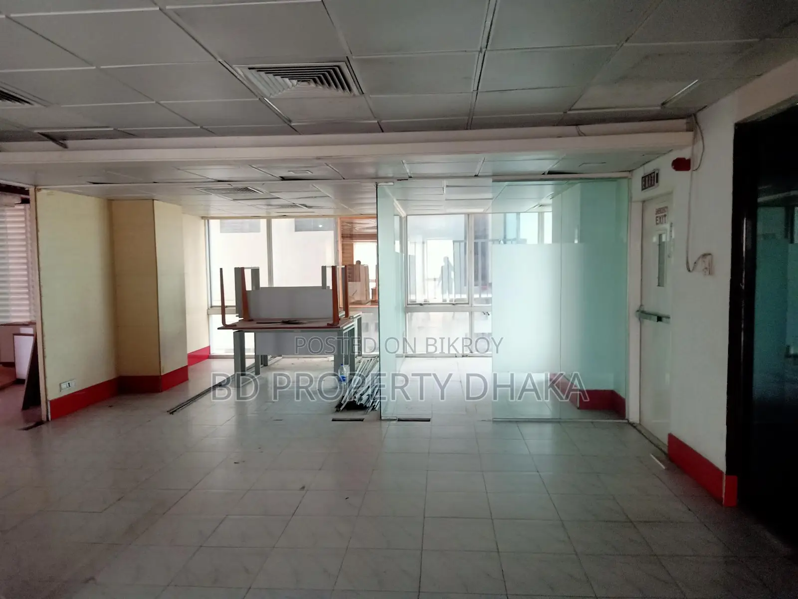 5800 Sqft Nice Open Commercial Space Rent in Gulshan Avenue in Gulshan