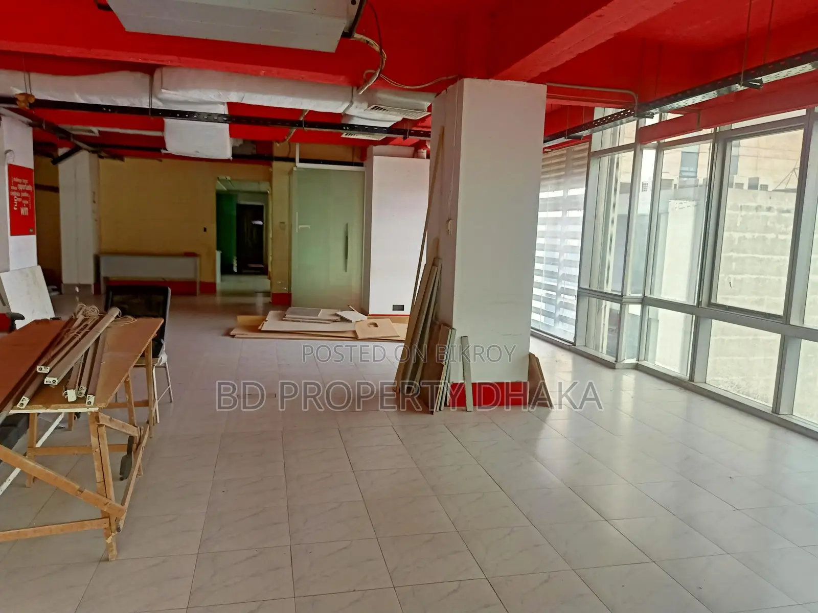 5800 Sqft Nice Open Commercial Space Rent in Gulshan Avenue in Gulshan