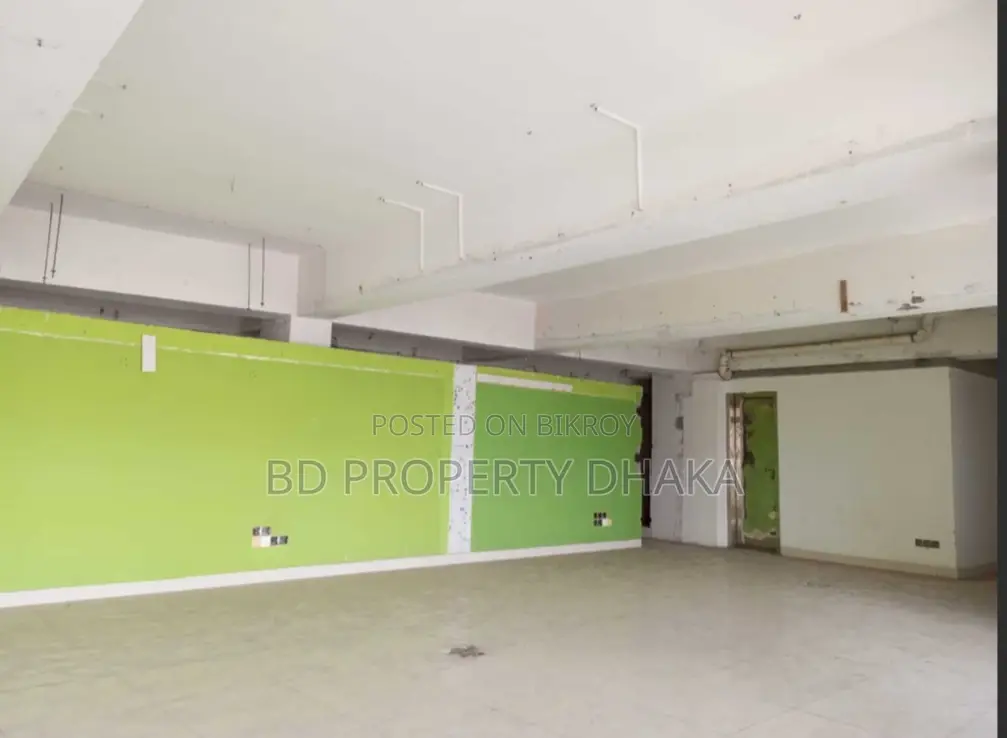 11500 Sqft Nice Open Commercial Space Rent in Gulshan Avenue in Gulshan