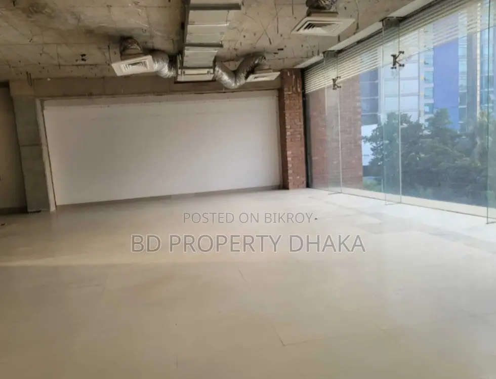 7400 Sqft Nice Open New Commercial Space Rent in Gulshan Avenue in Gulshan