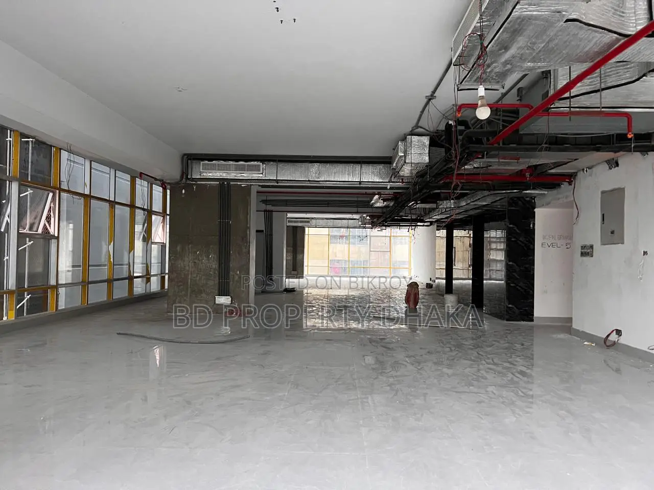 7800 Sqft Open Commercial Space Rent in Mohakali in Mohakhali