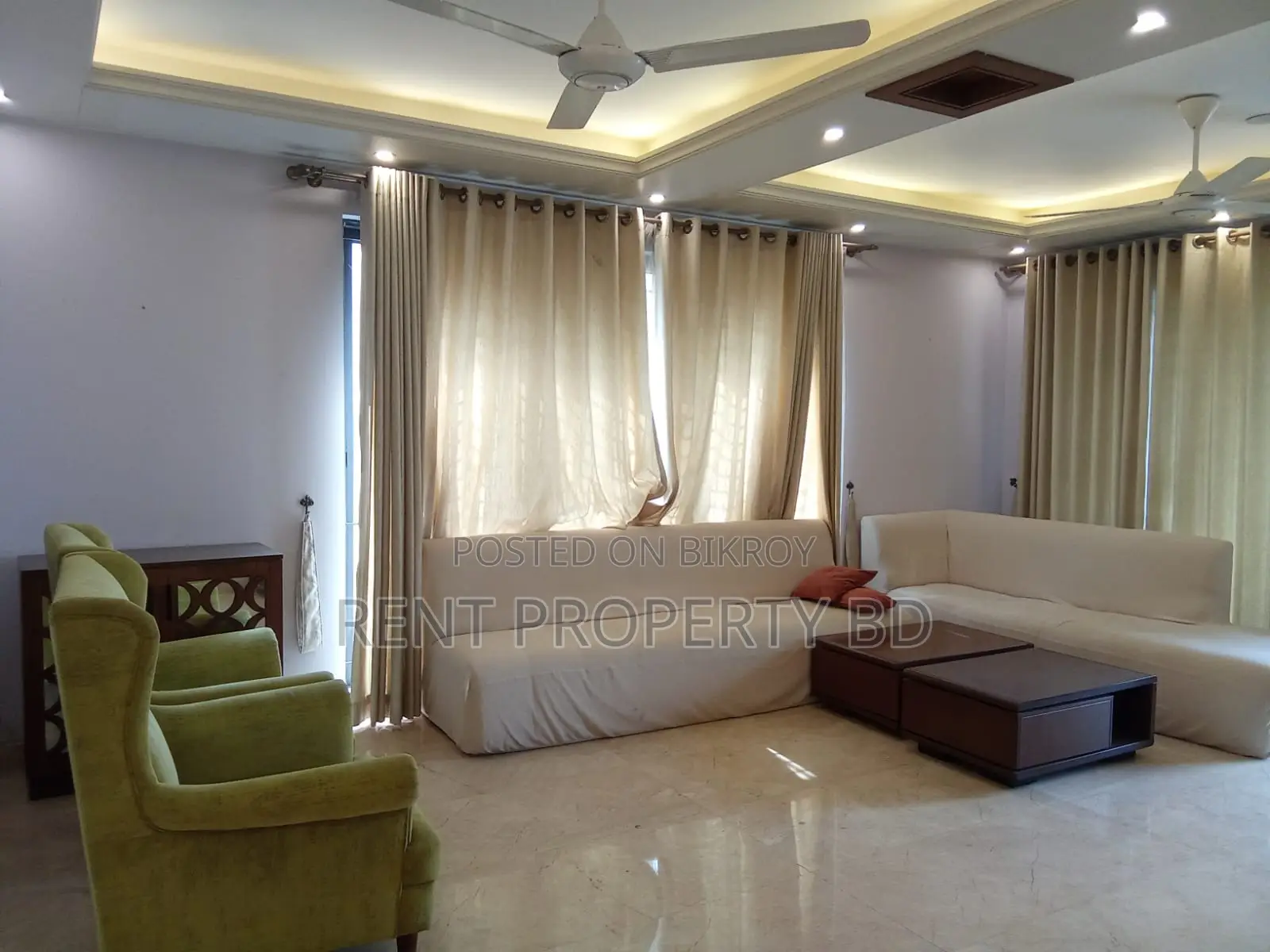4-Bed Luxury Fully Furnished Apartment for Rent in Gulshan-2 in Gulshan