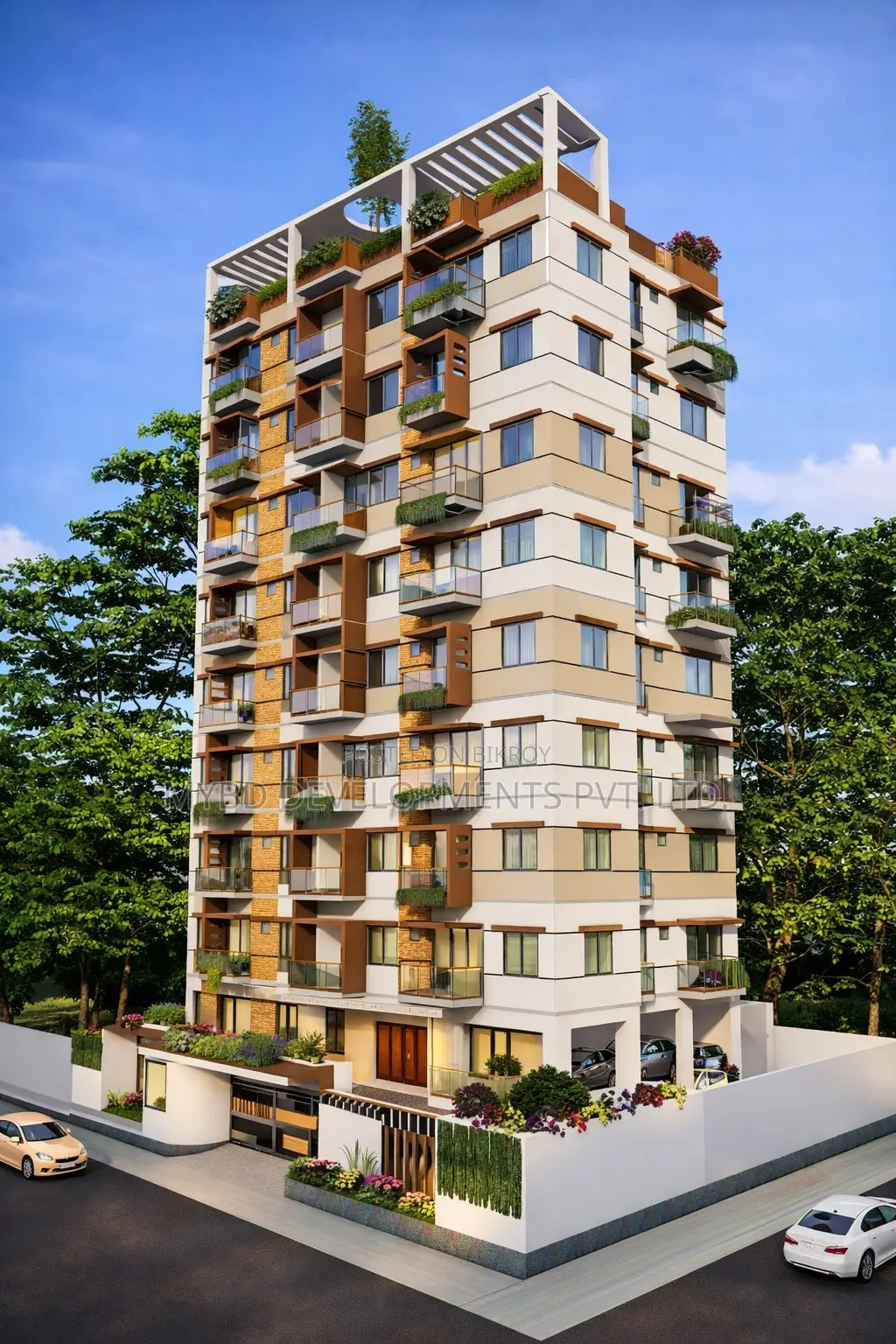 Spacious and beautiful flat suitable for your family in Basundhara