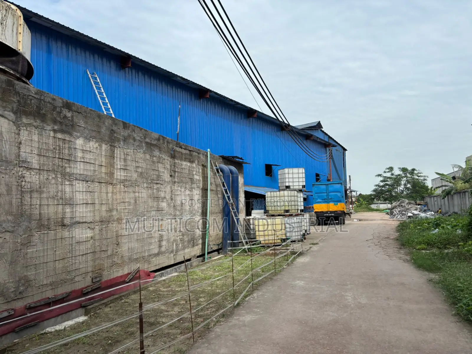 80000 sqft. factory she with huze electricity at Rupganj, Naraynganj in Narayanganj